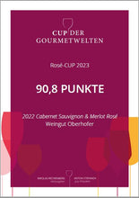 Lade das Bild in den Galerie-Viewer, 2022 Cabernet Sauvignon &amp; Merlot rosé trocken
