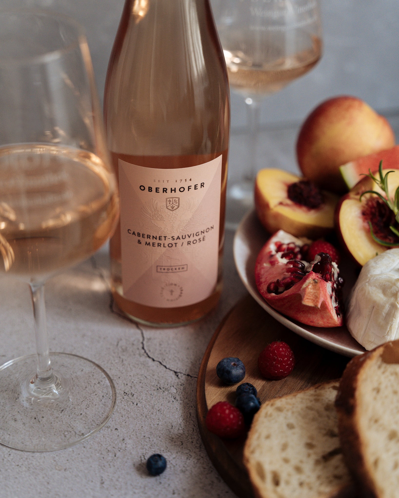 Weingut trocken Oberhofer 2022 Sauvignon Cabernet Merlot – rosé &